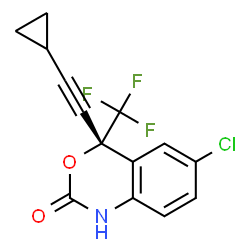 ChemSpider 2D Image | Efavirenz | C14H9ClF3NO2