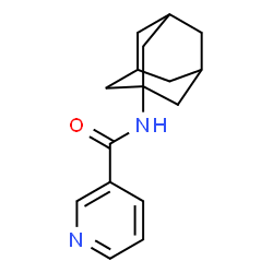 ChemSpider 2D Image | N-(Adamantan-1-yl)nicotinamide | C16H20N2O