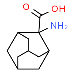 ChemSpider 2D Image | 2-Amino-2-adamantanecarboxylic acid | C11H17NO2