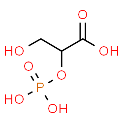 ChemSpider 2D Image | 2-Phosphoglyceric acid | C3H7O7P