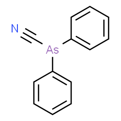 ChemSpider 2D Image | diphenylcyanoarsine | C13H10AsN