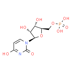 ChemSpider 2D Image | Uridine monophosphate | C9H13N2O9P