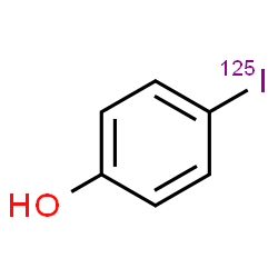 ChemSpider 2D Image | 4-(~125~I)Iodophenol | C6H5125IO