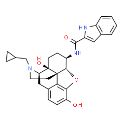ChemSpider 2D Image | N-2′-Indolylnaltrexamine | C29H31N3O4