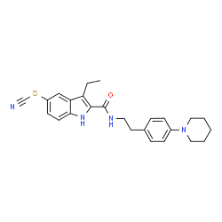 ChemSpider 2D Image | GAT100 | C25H28N4OS