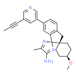 ChemSpider 2D Image | Lanabecestat | C26H28N4O