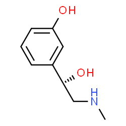 ChemSpider 2D Image | R-(-)-Phenylephrine | C9H13NO2
