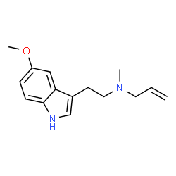 ChemSpider 2D Image | 5-MeO-MALT | C15H20N2O