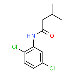ChemSpider 2D Image | N-(2,5-Dichlorophenyl)-3-methylbutanamide | C11H13Cl2NO