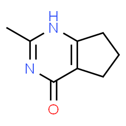 ChemSpider 2D Image | 2-METHYL-1H,5H,6H,7H-CYCLOPENTA[D]PYRIMIDIN-4-ONE | C8H10N2O