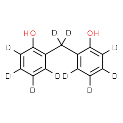 ChemSpider 2D Image | 2,2'-(~2~H_2_)Methylenedi(~2~H_4_)phenol | C13H2D10O2
