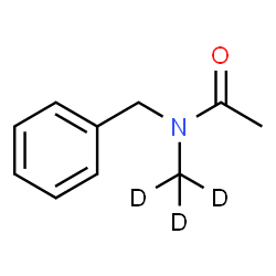 ChemSpider 2D Image | N-Benzyl-N-(~2~H_3_)methylacetamide | C10H10D3NO