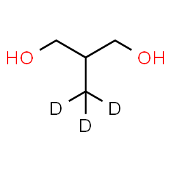 ChemSpider 2D Image | 2-(~2~H_3_)Methyl-1,3-propanediol | C4H7D3O2
