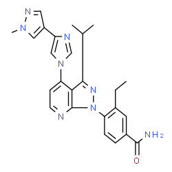 ChemSpider 2D Image | TAS-116 | C25H26N8O
