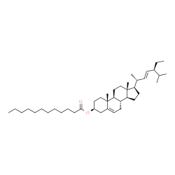 ChemSpider 2D Image | (3beta,22E)-Stigmasta-5,22-dien-3-yl laurate | C41H70O2