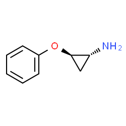 ChemSpider 2D Image | (1R,2R)-2-Phenoxycyclopropanamine | C9H11NO