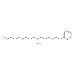 ChemSpider 2D Image | 2-Hexadecylpyridine hydrochloride (1:1) | C21H38ClN