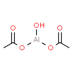 ChemSpider 2D Image | Aluminium hydroxide acetate (1:1:2) | C4H7AlO5