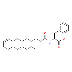 ChemSpider 2D Image | N-oleoyl-L-phenylalanine | C27H43NO3