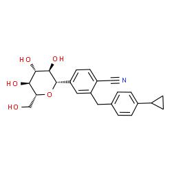 ChemSpider 2D Image | velagliflozin | C23H25NO5
