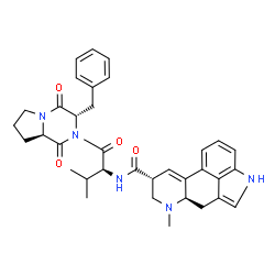 ChemSpider 2D Image | ERGOCRISTAM | C35H39N5O4