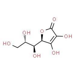 ChemSpider 2D Image | (5R)-3,4-Dihydroxy-5-[(1S,2S)-1,2,3-trihydroxypropyl]-2(5H)-furanone | C7H10O7