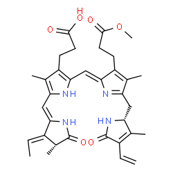 ChemSpider 2D Image | aplysioviolin | C34H40N4O6