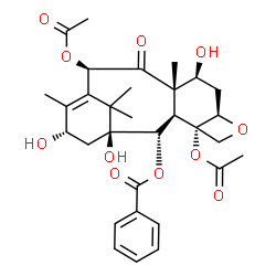 ChemSpider 2D Image | O-De[(2R,3S)-3-(Benzoylamino)-2-hydroxy-3-phenylpropanoyl]paclitaxel | C31H38O11
