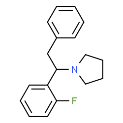ChemSpider 2D Image | Fluorolintane | C18H20FN
