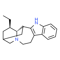 ChemSpider 2D Image | (5beta,18xi)-Ibogamine | C19H24N2