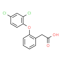ChemSpider 2D Image | Fenclofenac | C14H10Cl2O3
