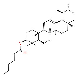 ChemSpider 2D Image | (3beta)-Urs-12-en-3-yl hexanoate | C36H60O2
