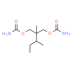 ChemSpider 2D Image | mebutamate | C10H20N2O4