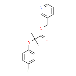 ChemSpider 2D Image | nicofibrate | C16H16ClNO3