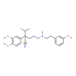 ChemSpider 2D Image | devapamil | C26H36N2O3