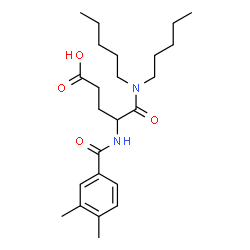 ChemSpider 2D Image | Tomoglumide | C24H38N2O4