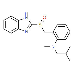 ChemSpider 2D Image | leminoprazole | C19H23N3OS