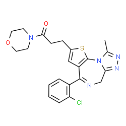 ChemSpider 2D Image | Apafant | C22H22ClN5O2S
