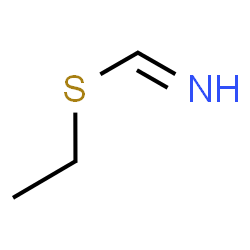 ChemSpider 2D Image | Ethyl imidothioformate | C3H7NS