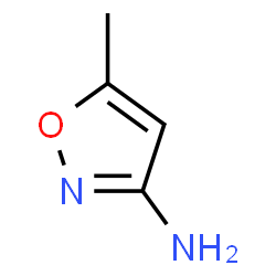 ChemSpider 2D Image | 5-Methyl-3-isoxazolamine | C4H6N2O