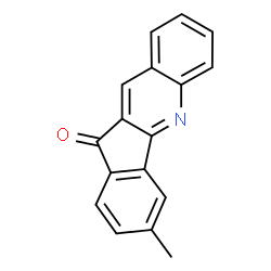 ChemSpider 2D Image | 3-Methyl-11H-indeno[1,2-b]quinolin-11-one | C17H11NO