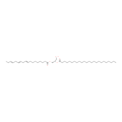 ChemSpider 2D Image | (2S)-1-Hydroxy-3-[(9E,12E,15E)-9,12,15-octadecatrienoyloxy]-2-propanyl tetracosanoate | C45H82O5