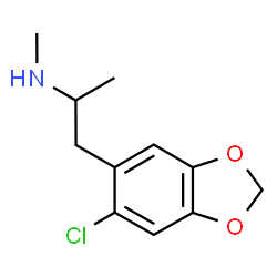 ChemSpider 2D Image | 6-Chloro-MDMA | C11H14ClNO2