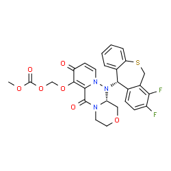 ChemSpider 2D Image | baloxavir marboxil | C27H23F2N3O7S