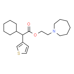 ChemSpider 2D Image | Cetiedil | C20H31NO2S