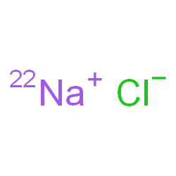 ChemSpider 2D Image | SODIUM CHLORIDE NA-22 | Cl22Na