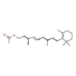 ChemSpider 2D Image | O~15~-Acetylretinol | C22H32O2