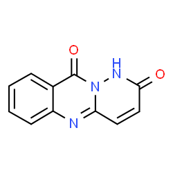 ChemSpider 2D Image | 1H-Pyridazino[6,1-b]quinazoline-2,10-dione | C11H7N3O2