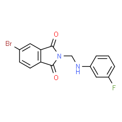 ChemSpider 2D Image | MFCD00221872 | C15H10BrFN2O2