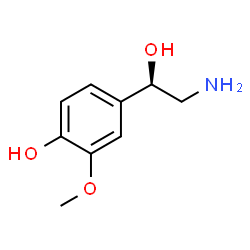 ChemSpider 2D Image | L-Normetanephrine | C9H13NO3